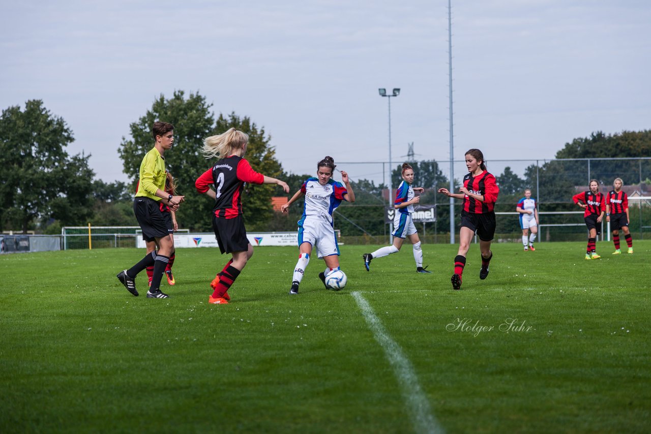 Bild 201 - B-Juniorinnen SVHU - Weststeinburg : Ergebnis: 15:0